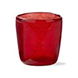 Paint Box Blown Glass Tealight Holder