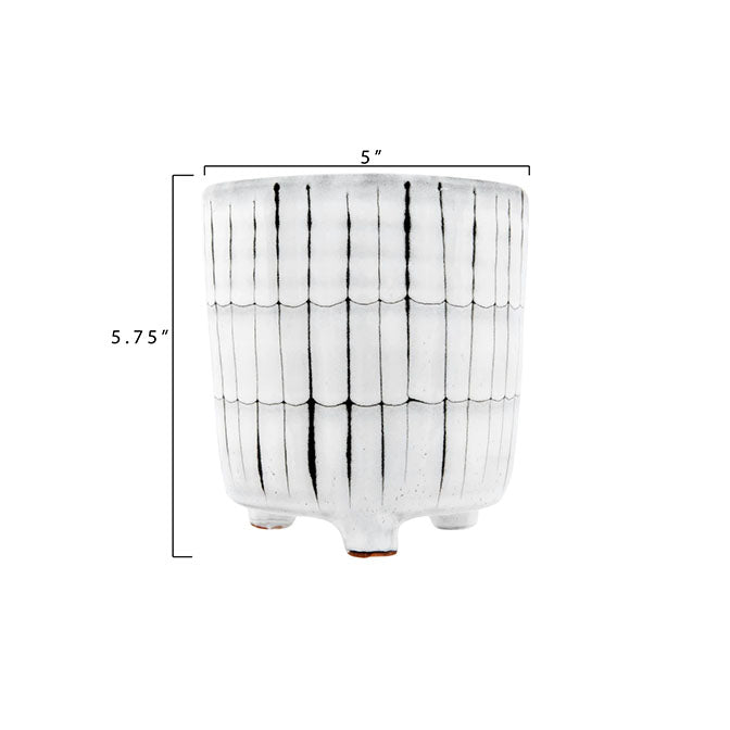 Terracotta Footed Planter