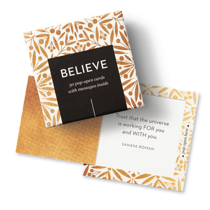 Believe, ThoughtFulls Pop-Open Cards