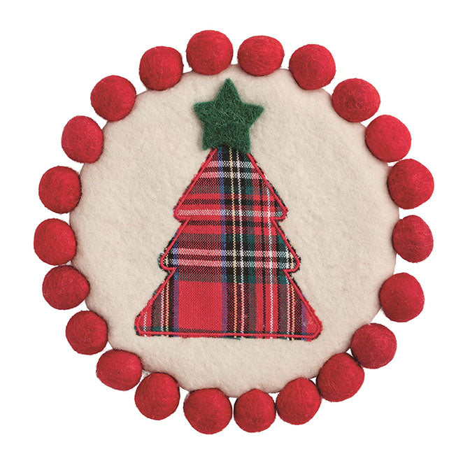 Christmas Felted Trivet