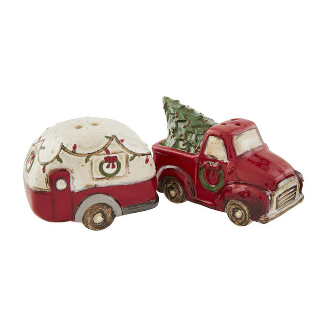 Truck and Camper Salt and Pepper Set