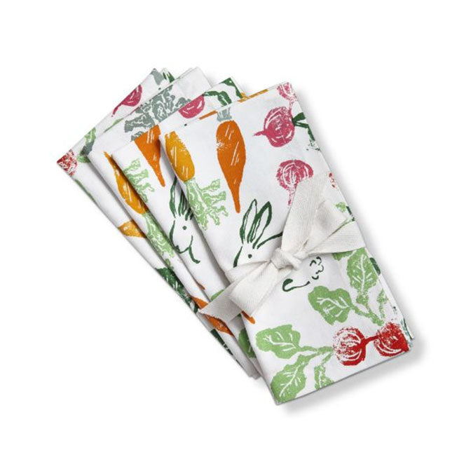 Veggie Bunny Napkin Set
