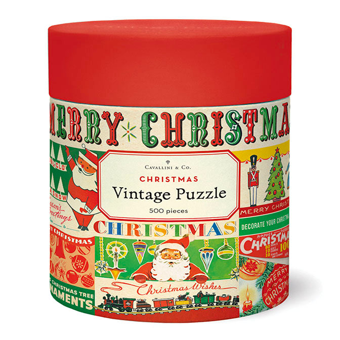 Vintage Christmas Puzzle