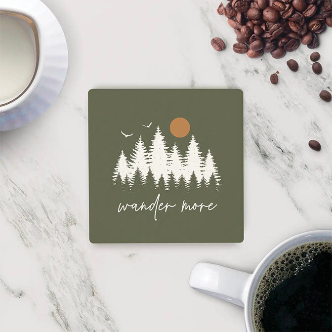 Wander More Coaster