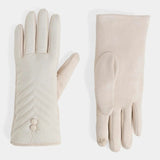 Double Button Touchscreen Gloves