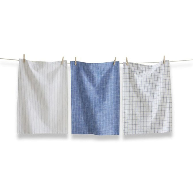 Window Pane Pinstripe Dishtowel