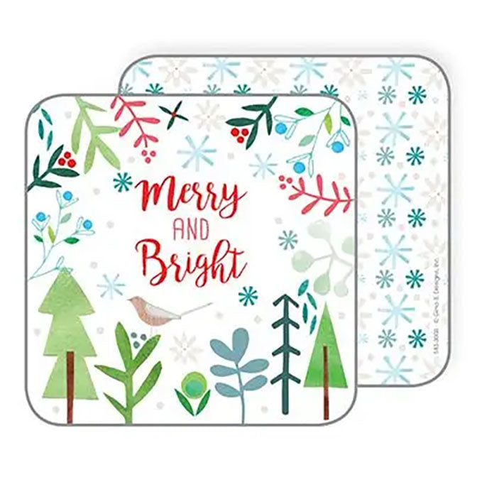 Holiday Coasters-Wintery