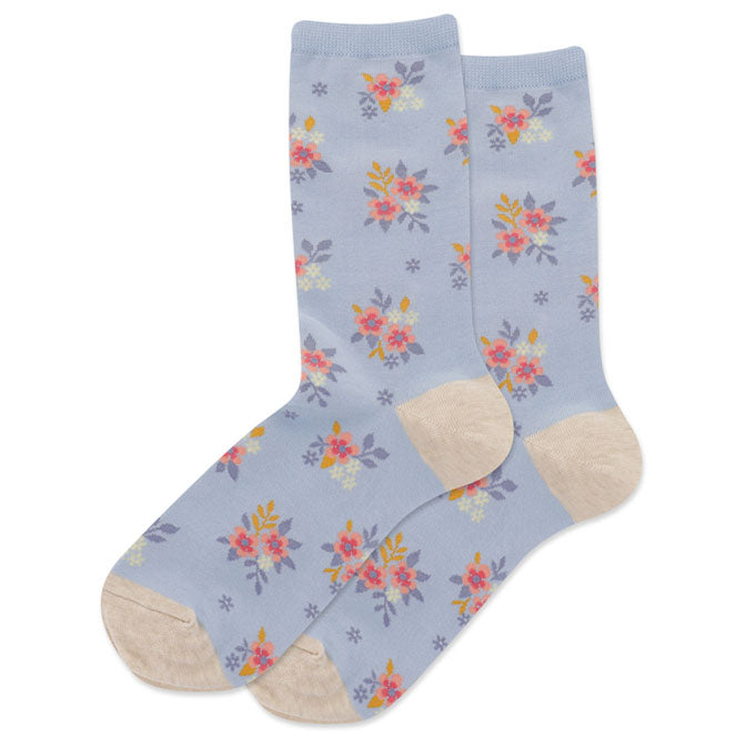 Womens Daisy Floral Sock
