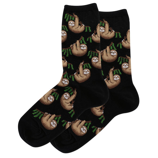 Women's Sloth Crew Sock
