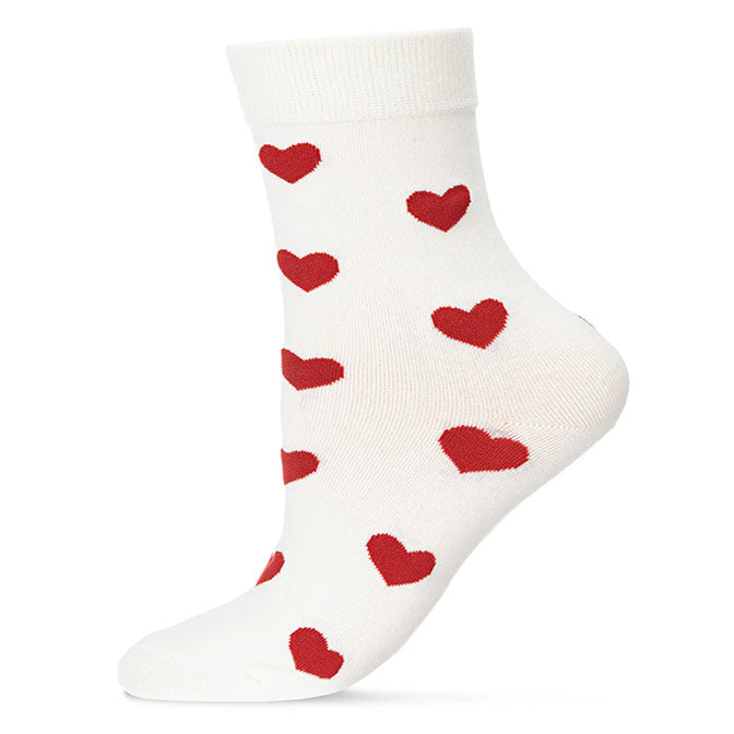 Womens Sweetheart Crew Sock