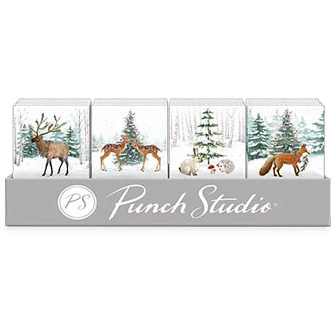 Woodland Animals Christmas Pocket Notepad