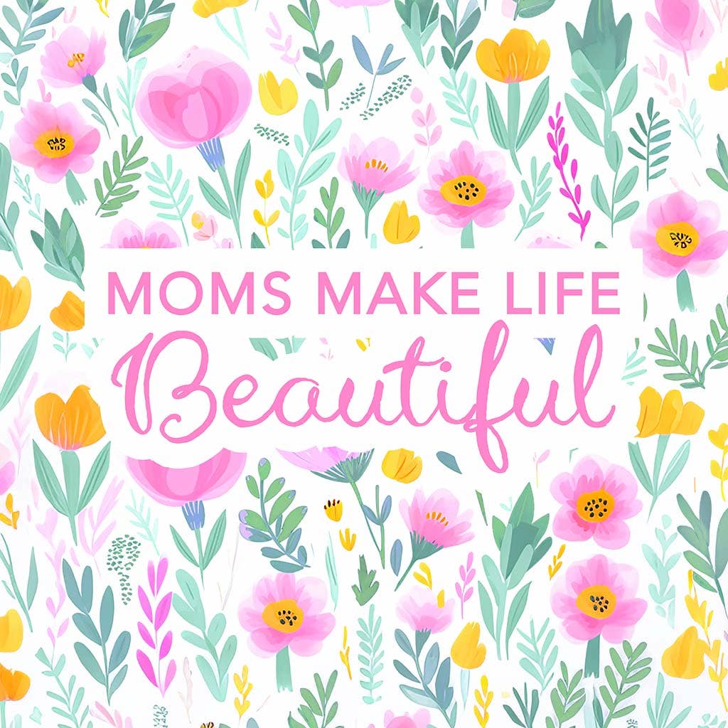 Car Coaster-Moms Make Life Beautiful