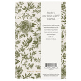 Mom's One Line A Day Leather Journal - Home Decor