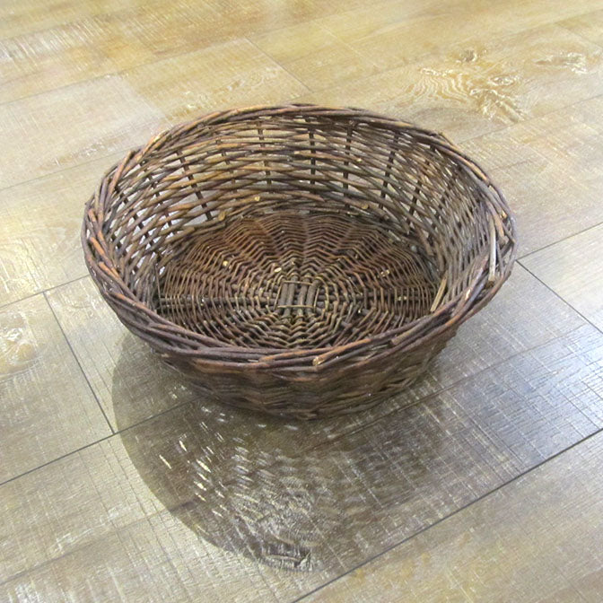 13" Brown Wicker Basket