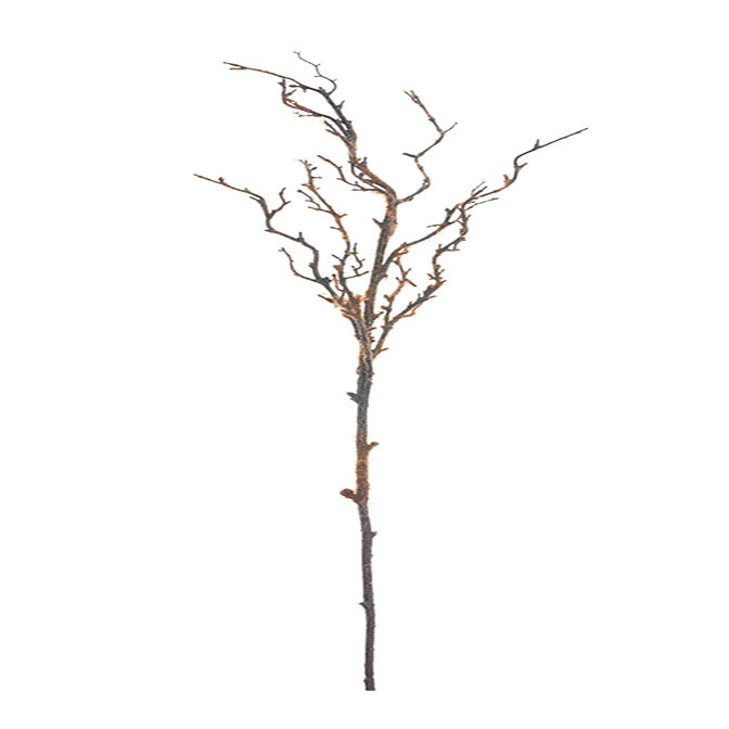 36" Faux Wood Branch with Brown Moss