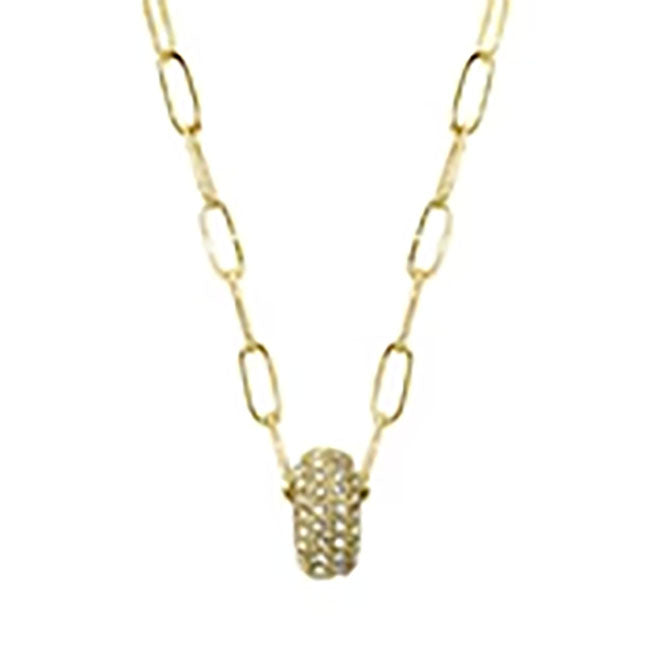 Premium Austrian Crystal Rondelle Necklace