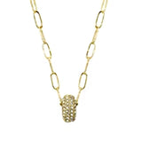 Premium Austrian Crystal Rondelle Necklace
