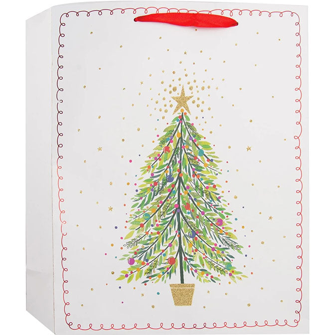 Christmas Tree Magic Tote Bag-Large