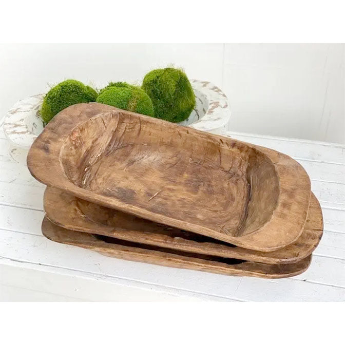 Classic Wood Dough Bowl