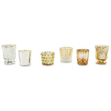 Gold Pedestal Mercury Votive