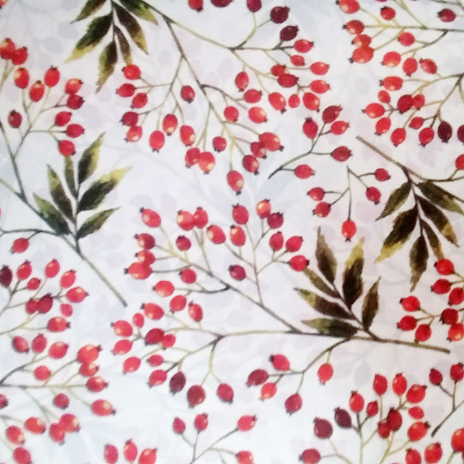 Holiday Berry Tissue FULL Sheet Ream 15" x 30'