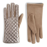 Quilted Puffer Touchscreen Gloves