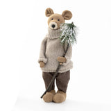 10.5" Fabric Bears in Sweaters