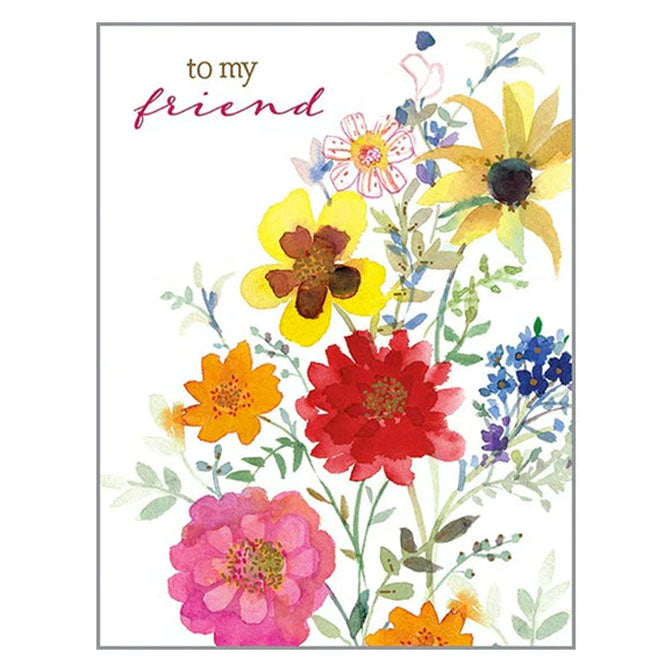 To My Friend Birthday Card