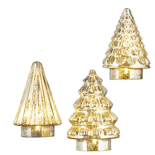 Silver LIghted Trees