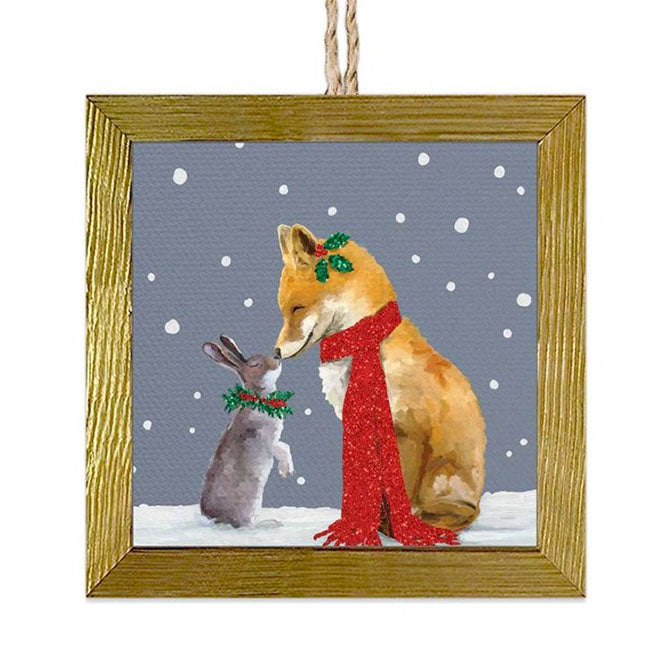 A Very Merry Nose Rub Ornament