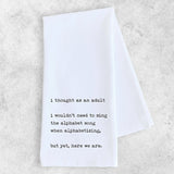 Alphabet Song Tea Towel