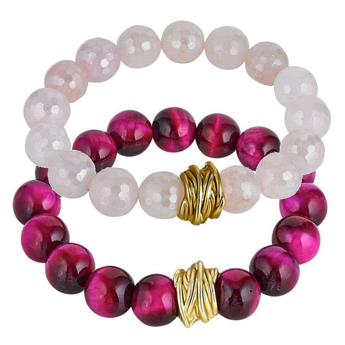 Arm Candy Gemstone Bracelets