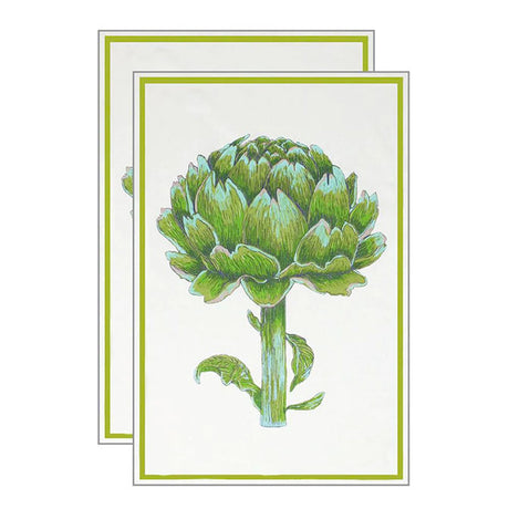 Artichoke Floursack Kitchen Towel Set of 2