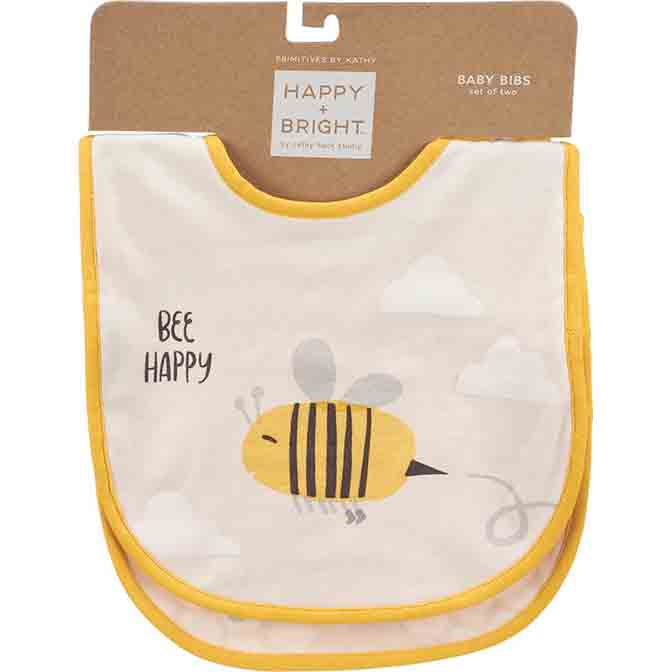 Bee Bib Set
