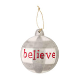 Sentiment Buffalo Checkered Ornaments