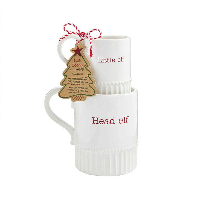 Holiday Big and Little Mug Set