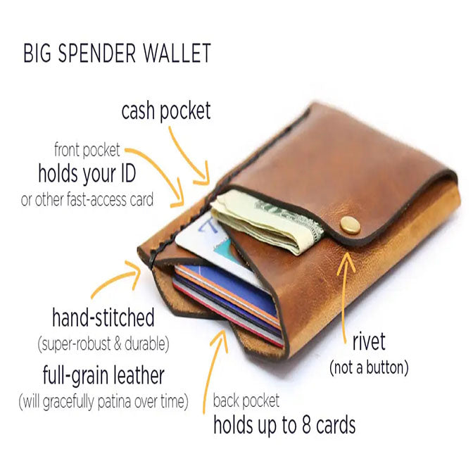 Big Spender Leather Wallet