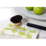 Green Bikes Swedish Dishcloth