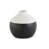 Black & White Stoneware Vases