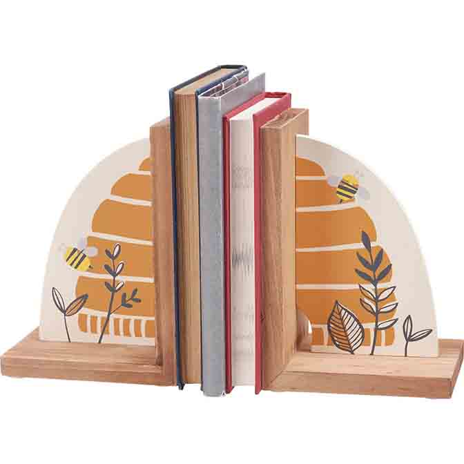 Bookends - Bee Skep