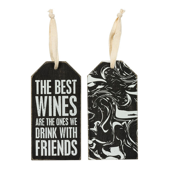With Friends Bottle Tag