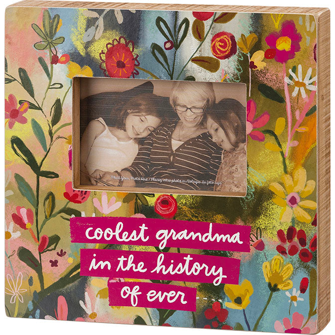 Coolest Grandma Box Frame