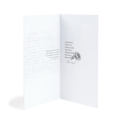 Mother's Heart Greeting Card