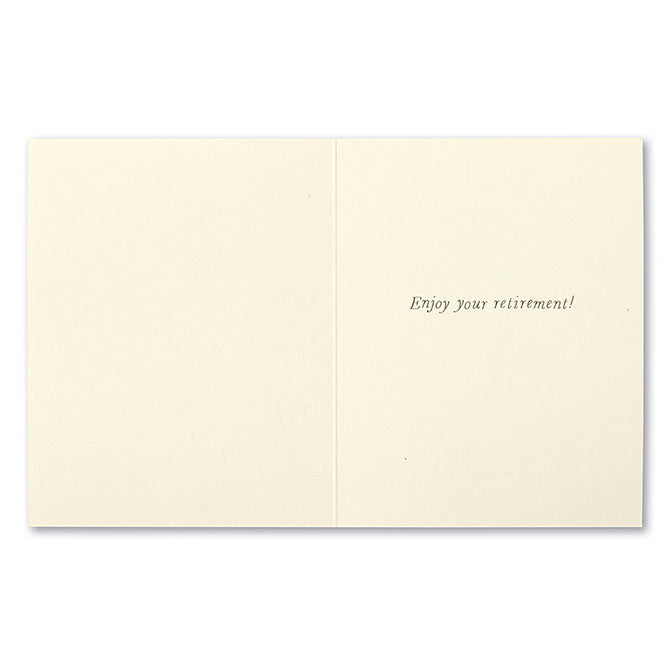 Good Things Retirement Card