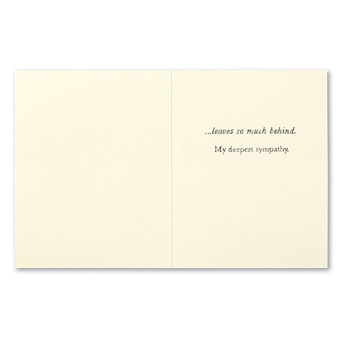 So Much Love Sympathy Card