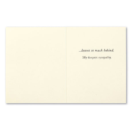 So Much Love Sympathy Card