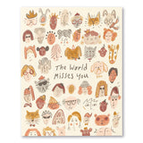 The World Missed You Get Well Card