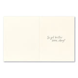 The World Missed You Get Well Card