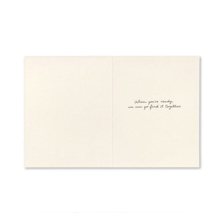 The Sun Still Shines Encouragement Card