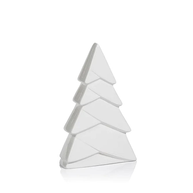 White Ceramic Snow Tree